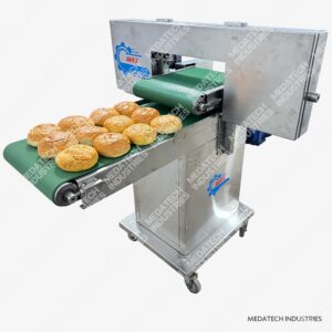 Burger Bun and Rusk Slicer Machine